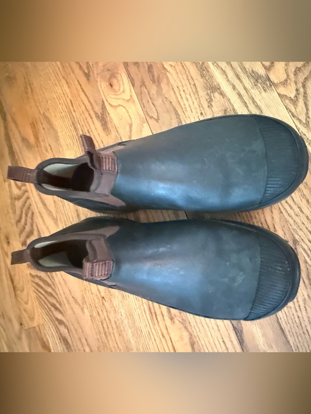 BOGS Men’s Waterproof Insulated Chelsea Boots Black/Brown Size 10.5